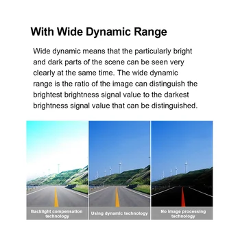 1080P Araba Dikiz Kamera WDR Beyaz 360 Derece Dönebilen kamera Kaydedici AHD Evrensel IMAX307 Renkli Görüntü Otomobil Parçaları