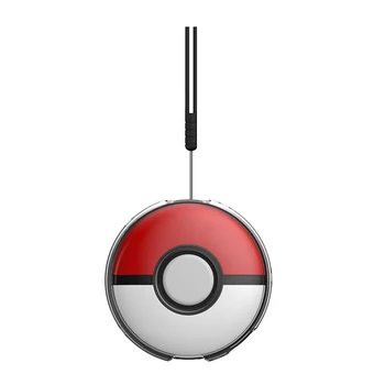 Şeffaf saklama kutusu El Kayışı ile Kristal Koruyucu Kılıf Darbeye Dayanıklı PC Pokémon Go Plus + Kristal